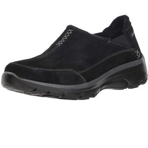 Skechers Women's Easy Going Hive Twin Gore Shootie with Faux Fur Trim Loafer 7.5